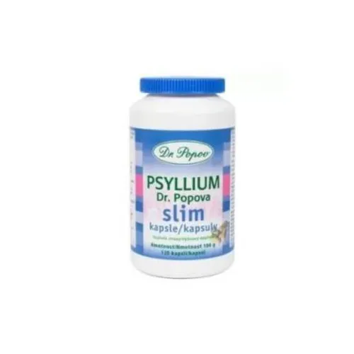 Dr. Popov Psyllium Slim, 120 kapsułek
