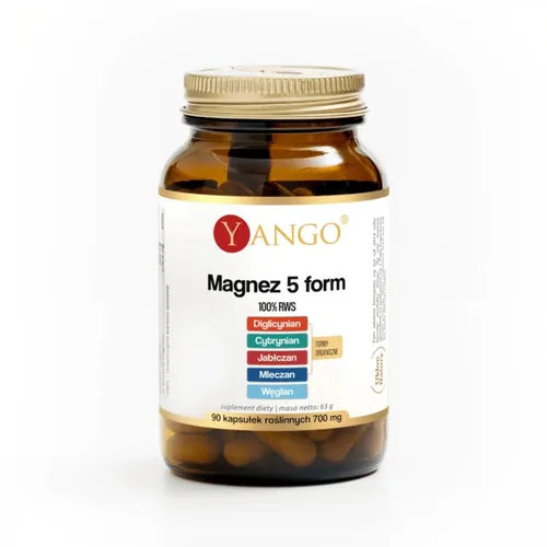 Yango - Magnez 5 Form, 90 kapsułek