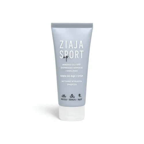 Ziaja Sport Up - krem do rąk i stóp, 100 ml