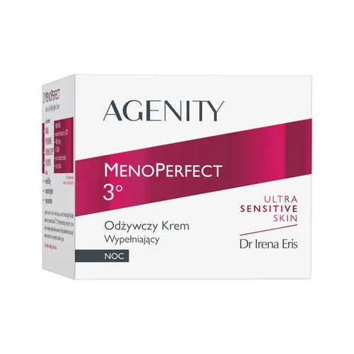 Agenity MenoPerfect 3°- krem odżywczy wypełniający na noc, 50 ml