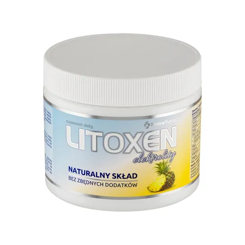 Litoxen Elektrolity, smak ananasowy, 235,5 g