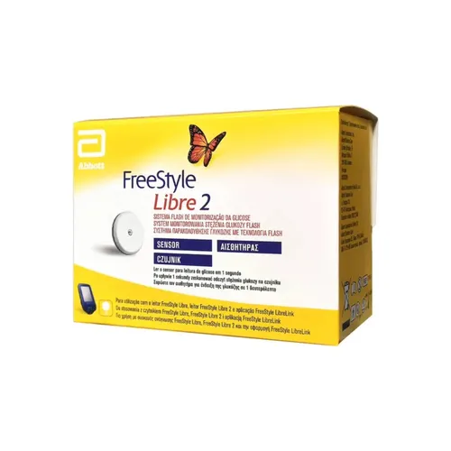FreeStyle Libre 2 - system monitorowania glukozy flash (sensor), 1 sztuka