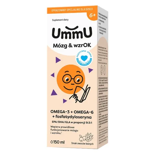 UmmU Mózg Wzrok 6+, 150 ml