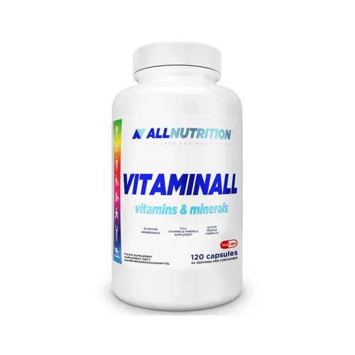 ALLNUTRITION Vitaminall, Witaminy i minerały, 120 kapsułek