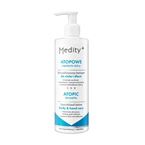 Medity+ AZS - specjalistyczny balsam do ciała i dłoni, 200 ml