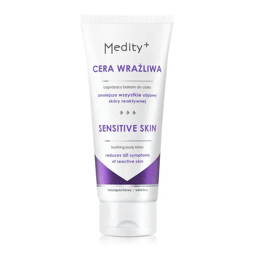 Medity+ - Cera wrażliwa, łagodzący balsam do ciała, 200 ml