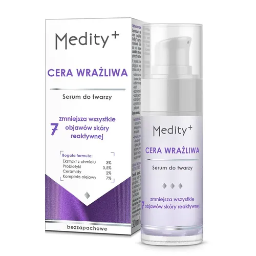 Medity+ - Cera wrażliwa, serum do twarzy, 30 ml