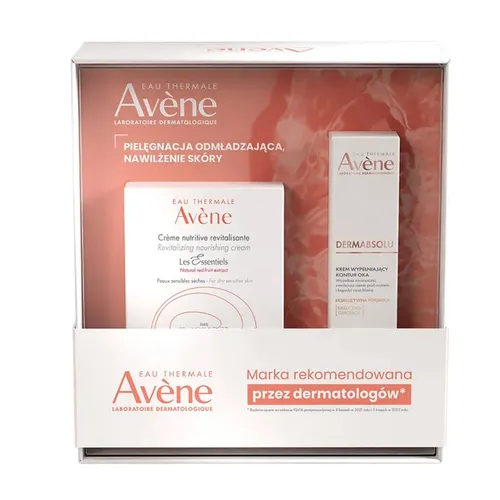 Avene, pielęgnacja odmładzająca nawilżenie skóry, 1 komplet