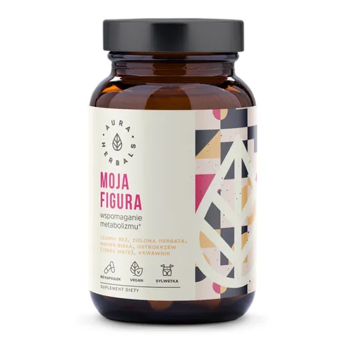 Aura Herbals Moja Figura, wspomaganie metabolizmu, 60 kapsułek