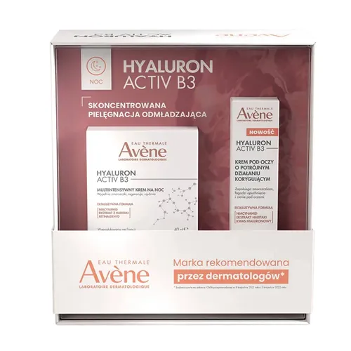 Avene Hyaluron Activ B3 na noc, 1 komplet