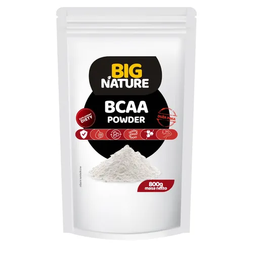 Big Nature BCAA 2:1:1 aminokwasy, 800 g