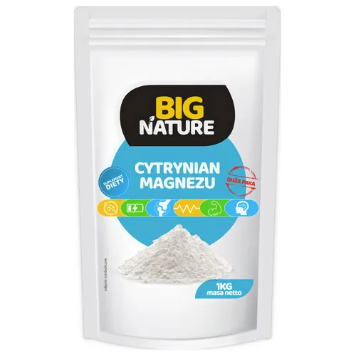 Big Nature Cytrynian magnezu, 1 kg