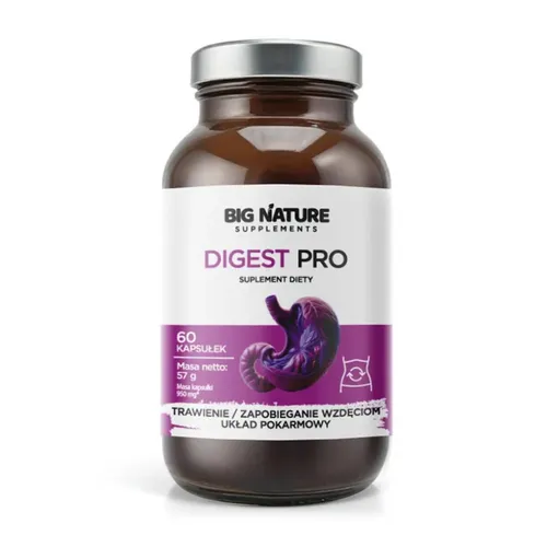 Big Nature Digest Pro, 60 kapsułek