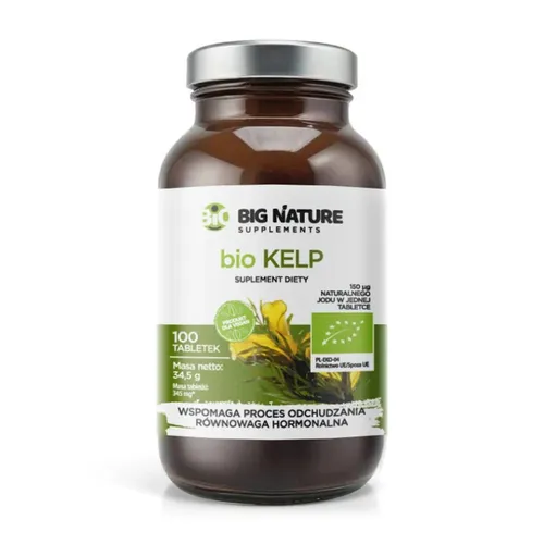 Big Nature Bio Kelp, 100 tabletek