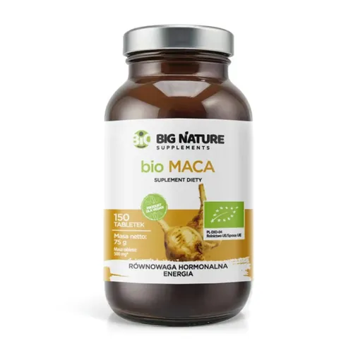 Big Nature Bio Maca, 150 tabletek