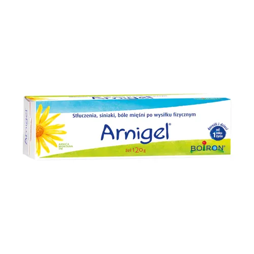 Boiron - Arnigel, żel na stłuczenia i urazy, 120 g