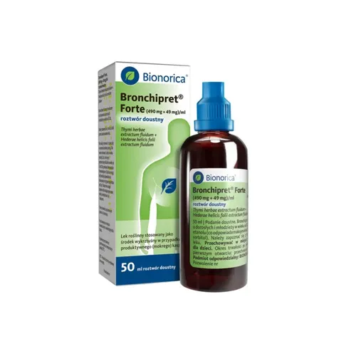 Bronchipret Forte 490 mg + 49 mg/ml, 50 ml