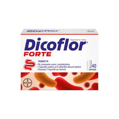 Dicoflor Forte, 40 kapsułek