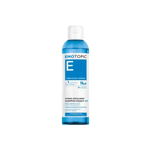 EMOTOPIC E Med+ - kojący szampon hydro-micelarny, 250 ml