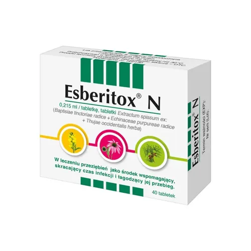 Esberitox N, 40 tabletek