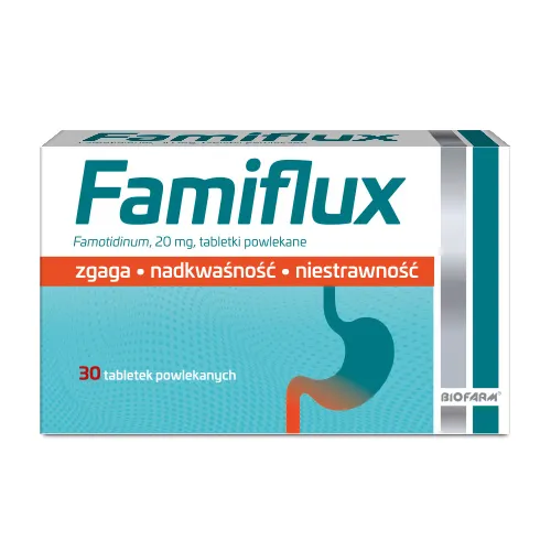 Famiflux 20 mg, 30 tabletek