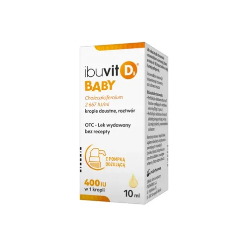 Ibuvit D3 Baby 2667 I.U./ml, 10 ml