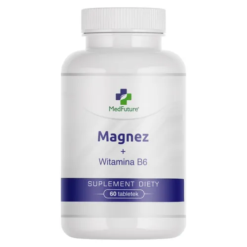 MedFuture Magnez + Witamina B6, 60 tabletek