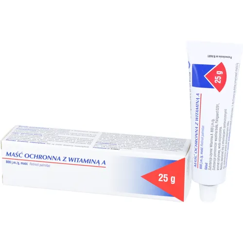Maść ochronna z witaminą A 800 j.m./g, 25 g