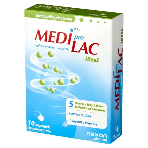 Mediprolac IBeeS, 10 kapsułek
