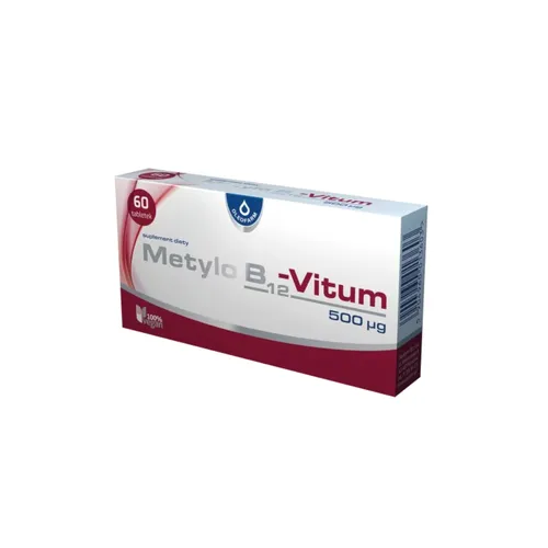 Metylo B12-Vitum 500 mcg, 60 tabletek