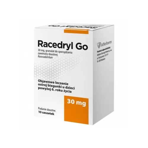 Racedryl Go 30 mg, 10 saszetek