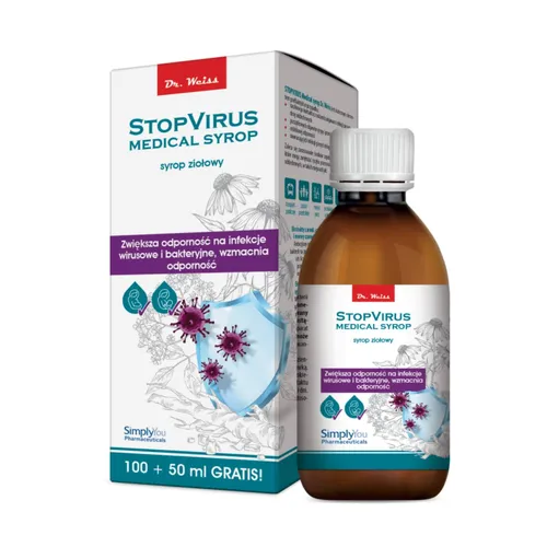 StopVirus Medical Syrop ziołowy, 150 ml