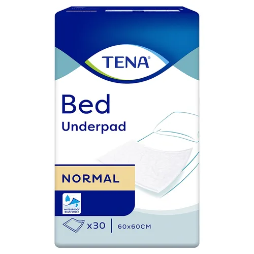 TENA Bed - podkłady chłonne normal, 60 cm x 60 cm, 30 sztuk