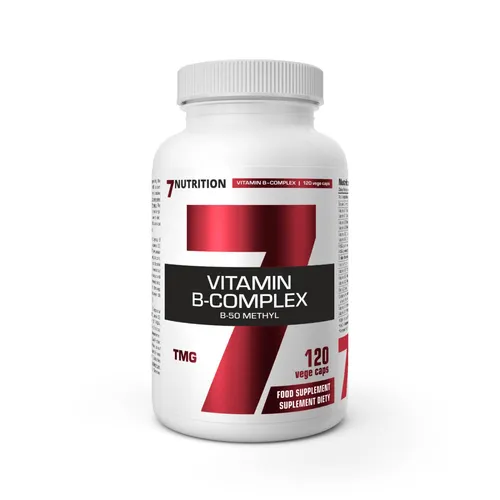7Nutrition B Complex B50 Methyl, 120 kapsułek