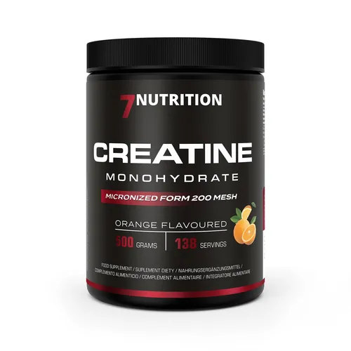 7Nutrition Creatine, smak pomarańczowy, 500 g