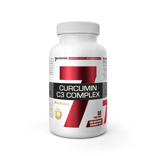 7Nutrition Curcumin C3 Complex, 60 kapsułek