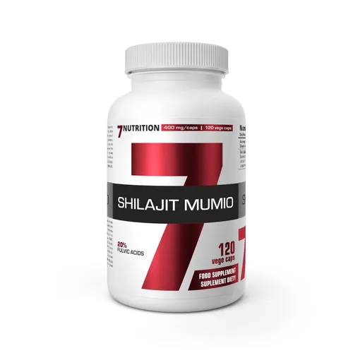 7Nutrition Shilajit Mumio, 120 kapsułek