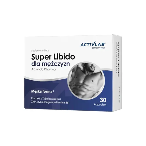 Activlab Super Libido dla mężczyzn, 30 kapsułek