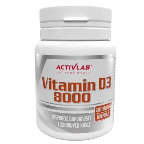 Activlab Vitamin D3 8000, 200 tabletek