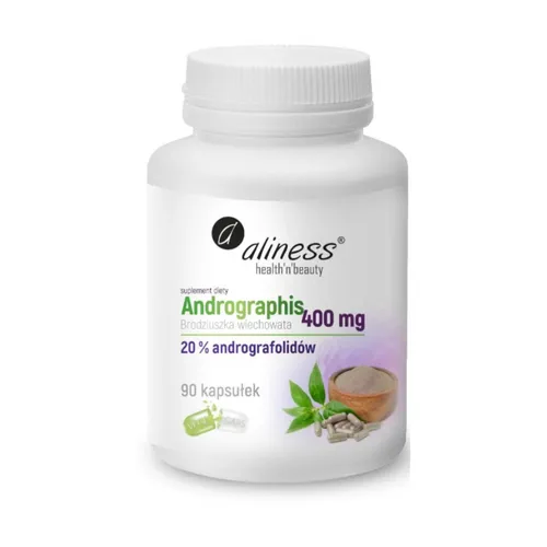 Aliness Andrographis 400 mg, 90 kapsułek