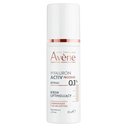 Avene Hyaluron Activ Procedure - krem liftingujący z retinalem i kwasem hialuronowym, 30 ml