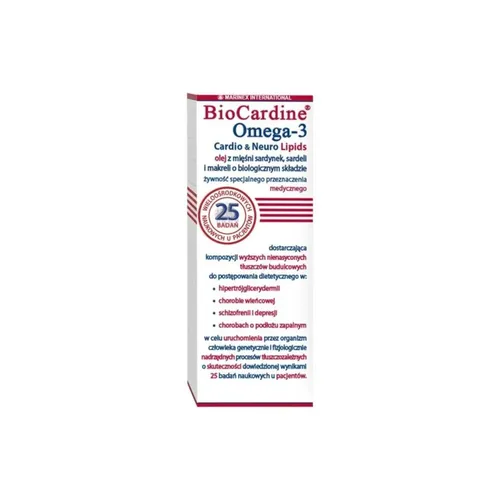 BioCardine Omega-3 Cardio and Neuro, 200 ml