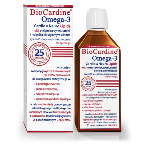 BioCardine Omega-3 Cardio and Neuro, 200 ml