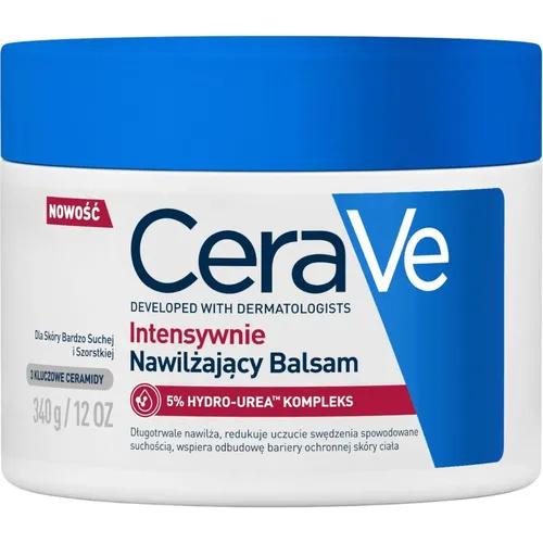 CeraVe Urea 5% - intensywnie nawilżający krem z mocznikiem, 340 g