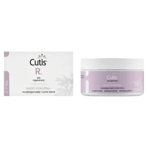 Cutis R. - maść konopna na pękające pięty i suche łokcie, 100 ml