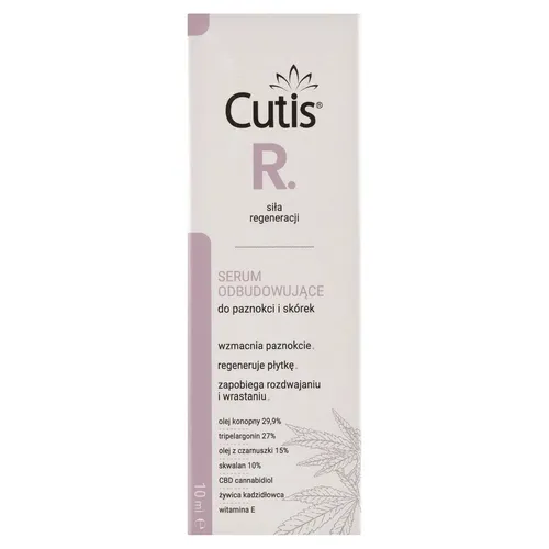 Cutis R. - serum odbudowujące do paznokci i skórek, 10 ml