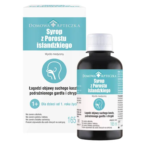 Domowa Apteczka Syrop z porostu islandzkiego, 165 ml
