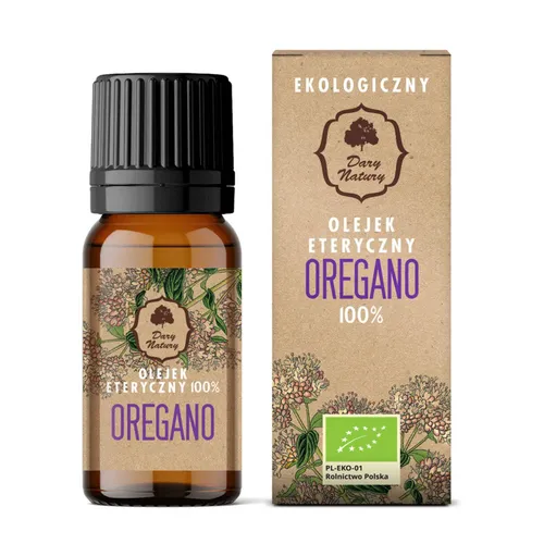 Dary Natury - olejek eteryczny oregano EKO, 10 ml