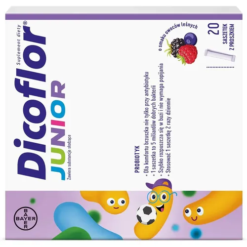 Dicoflor Junior, 20 saszetek