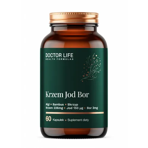 Doctor Life Krzem Jod Bor, 60 kapsułek